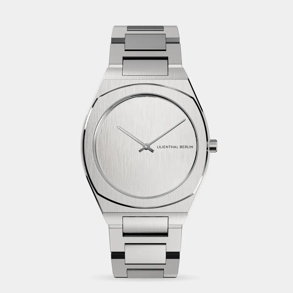 lilienthal-berlin-nuvora-mono-silver-34-mm-armbanduhr image 1