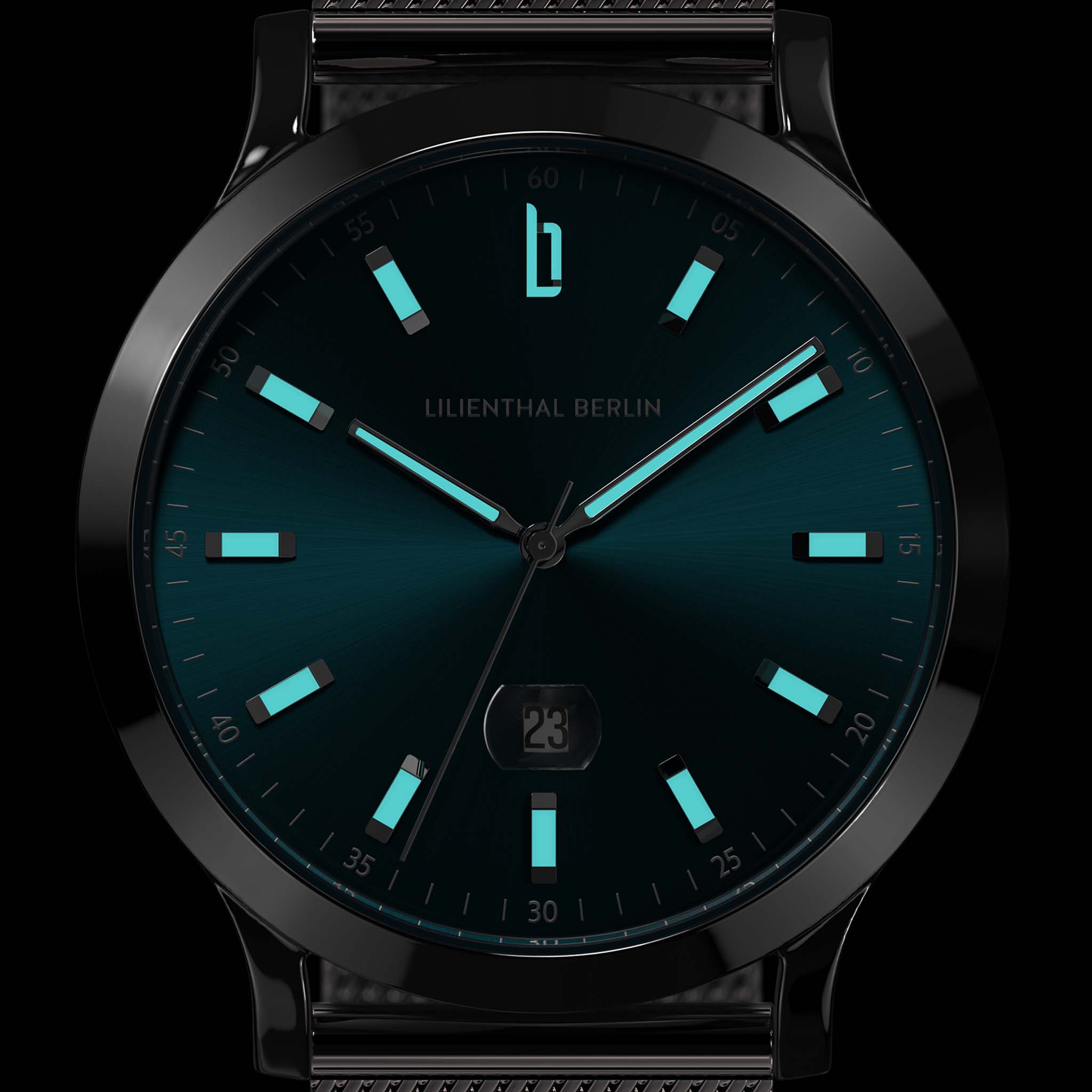 lilienthal-berlin-huxley-ii-armbanduhr-oceanic-teal-40-mm-2 image 7