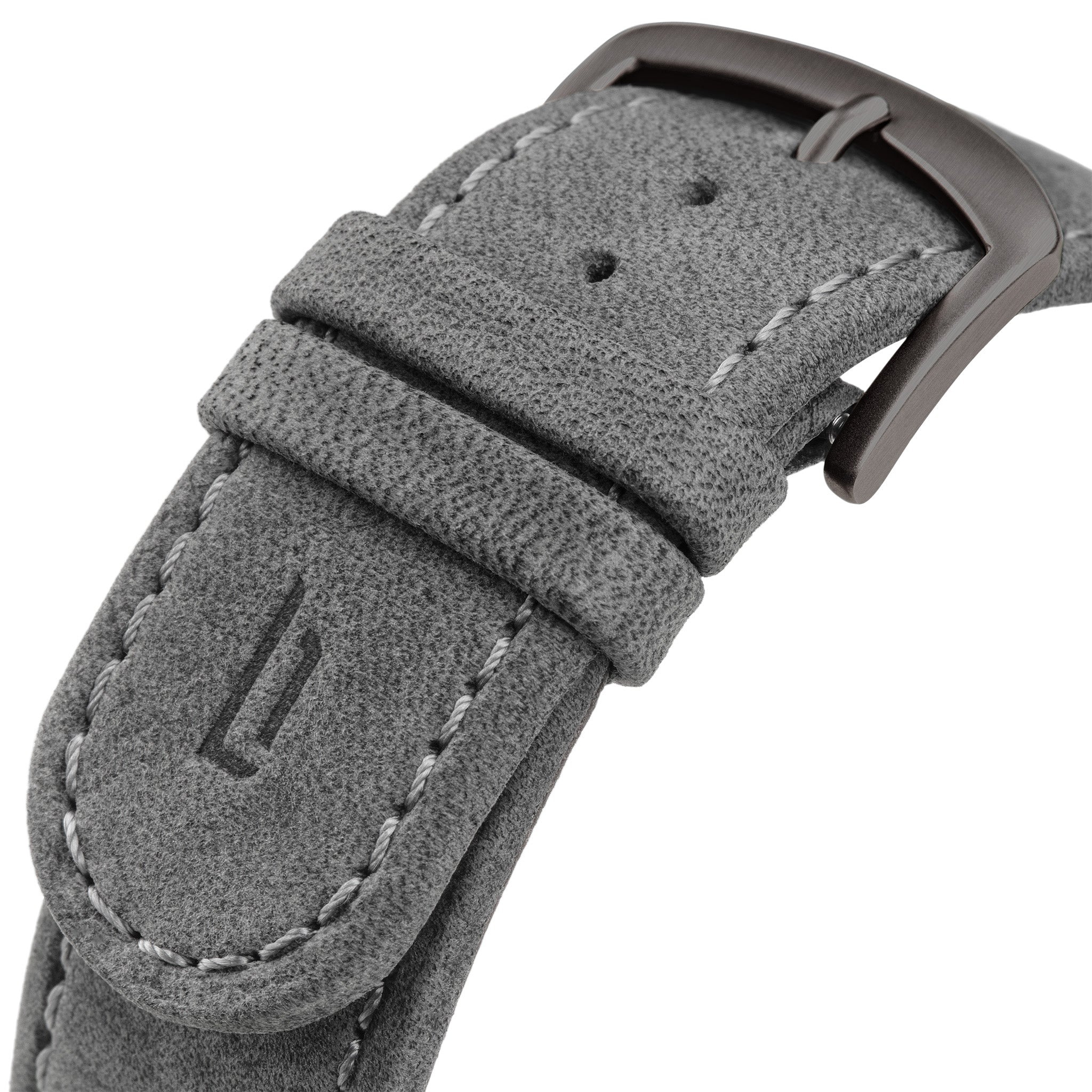 lilienthal-berlin-leather-strap-gray-leder-wechselarmband-2 image 2