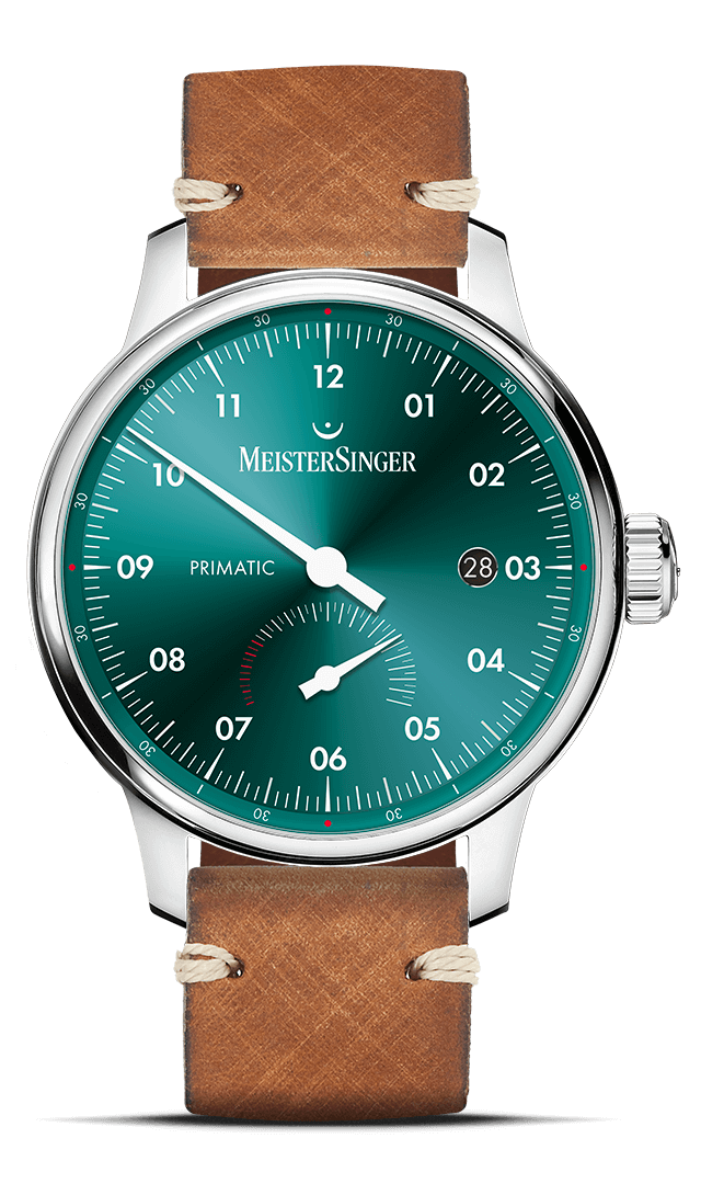 meistersinger-primatic-petrolgr-n-armbanduhr image 1