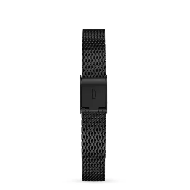 lilienthal-berlin-mesh-armband-black-brushed-wechselarmband image 1