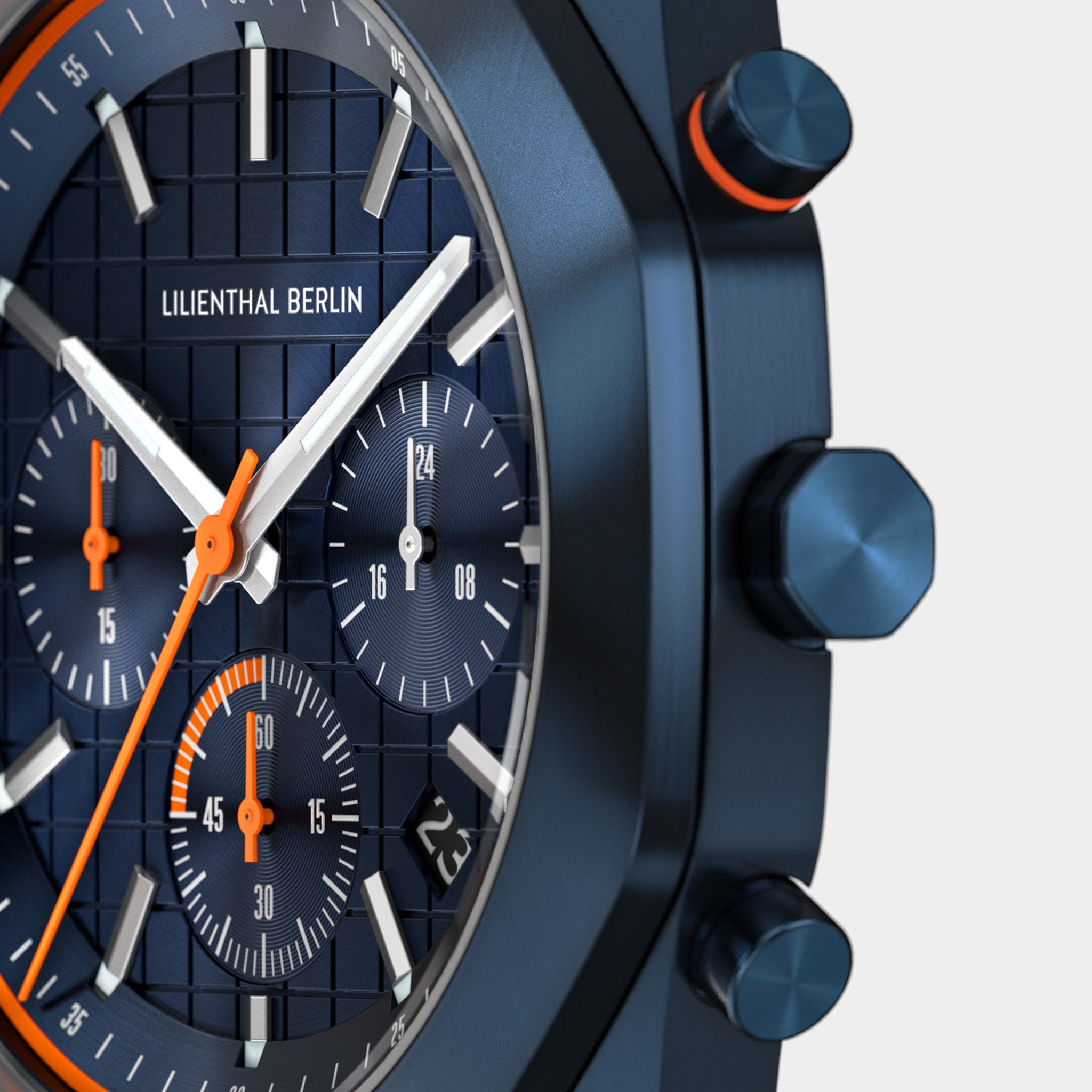 lilienthal-berlin-octachrono-chronograph-blue-orange image 6