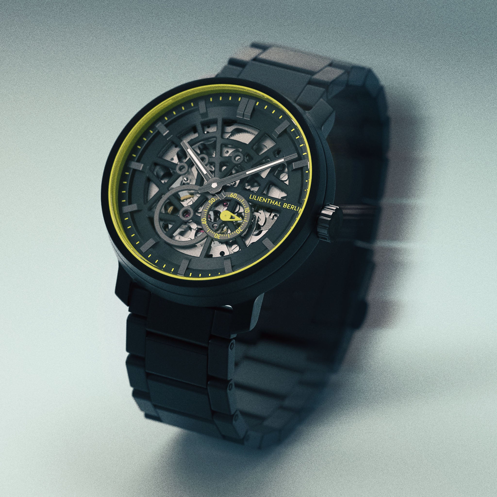 lilienthal-berlin-neolux-skeleton-black-lime-automatikuhr-42-mm image 3