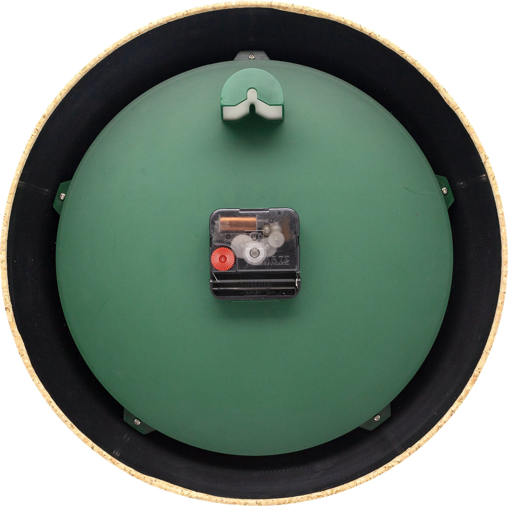 nextime-cork-wanduhr-30-cm-kork-glas-lautlos image 6