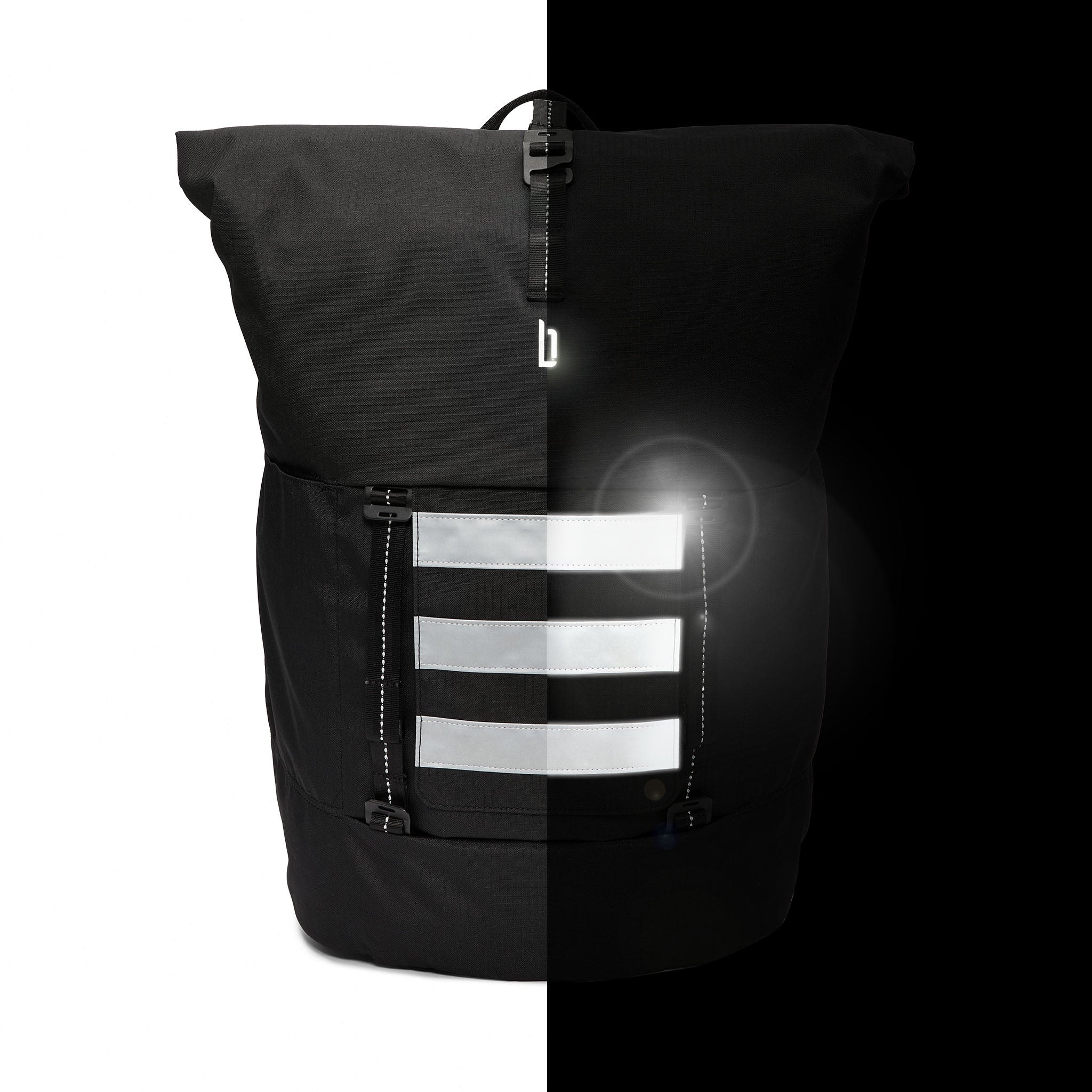 lilienthal-berlin-urbaneer-rolltop-black-reflective image 5