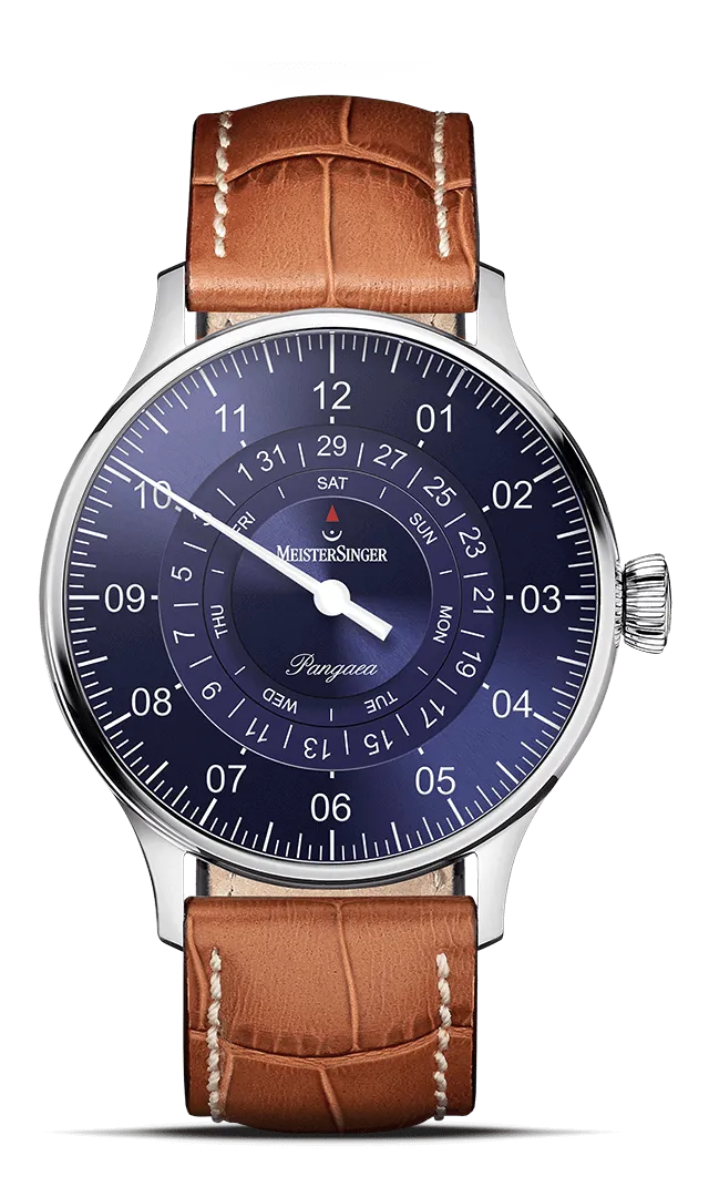 meistersinger-pangaea-day-date-armbanduhr-sonnenschliff-blau image 1