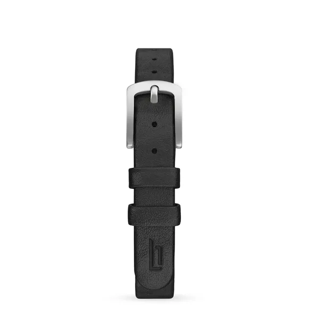 lilienthal-berlin-leather-strap-uhrenarmband-black image 1