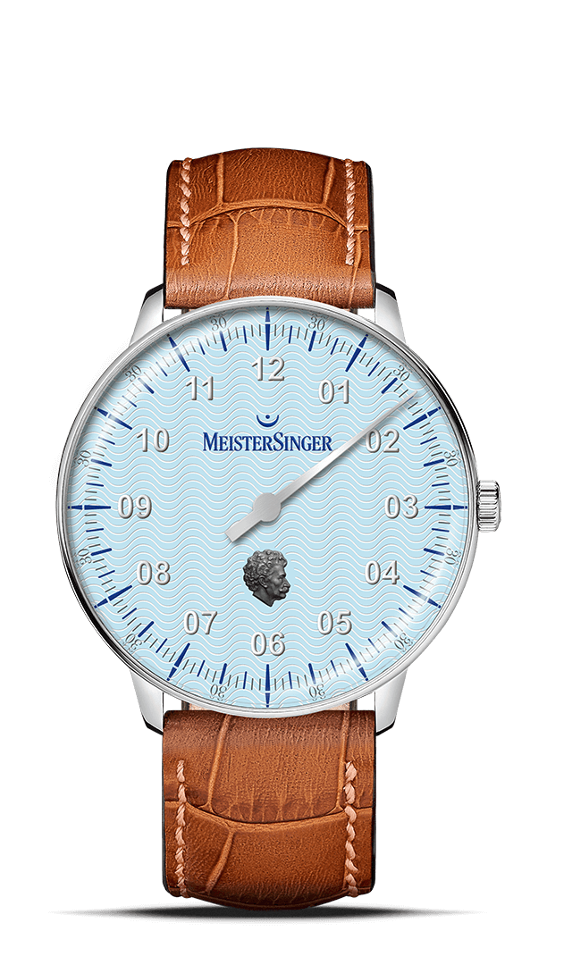 meistersinger-neo-edition-johann-strauss-einzeiger-armbanduhr image 1