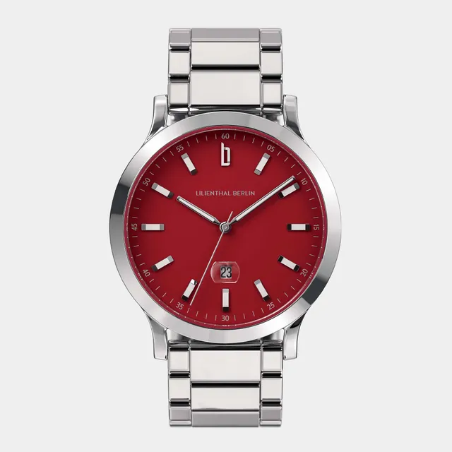 lilienthal-berlin-huxley-ii-crimson-red-armbanduhr-40-mm-2 image 1