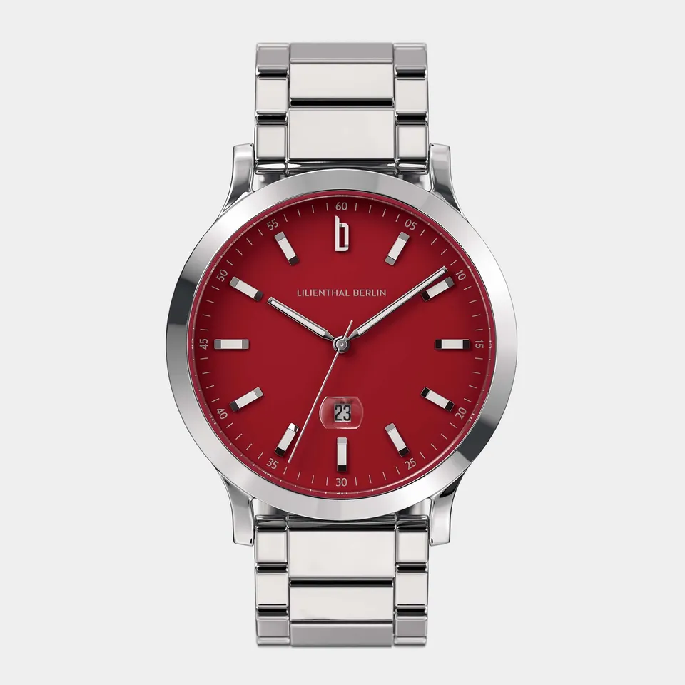 lilienthal-berlin-huxley-ii-crimson-red-armbanduhr-40-mm-2 image 1