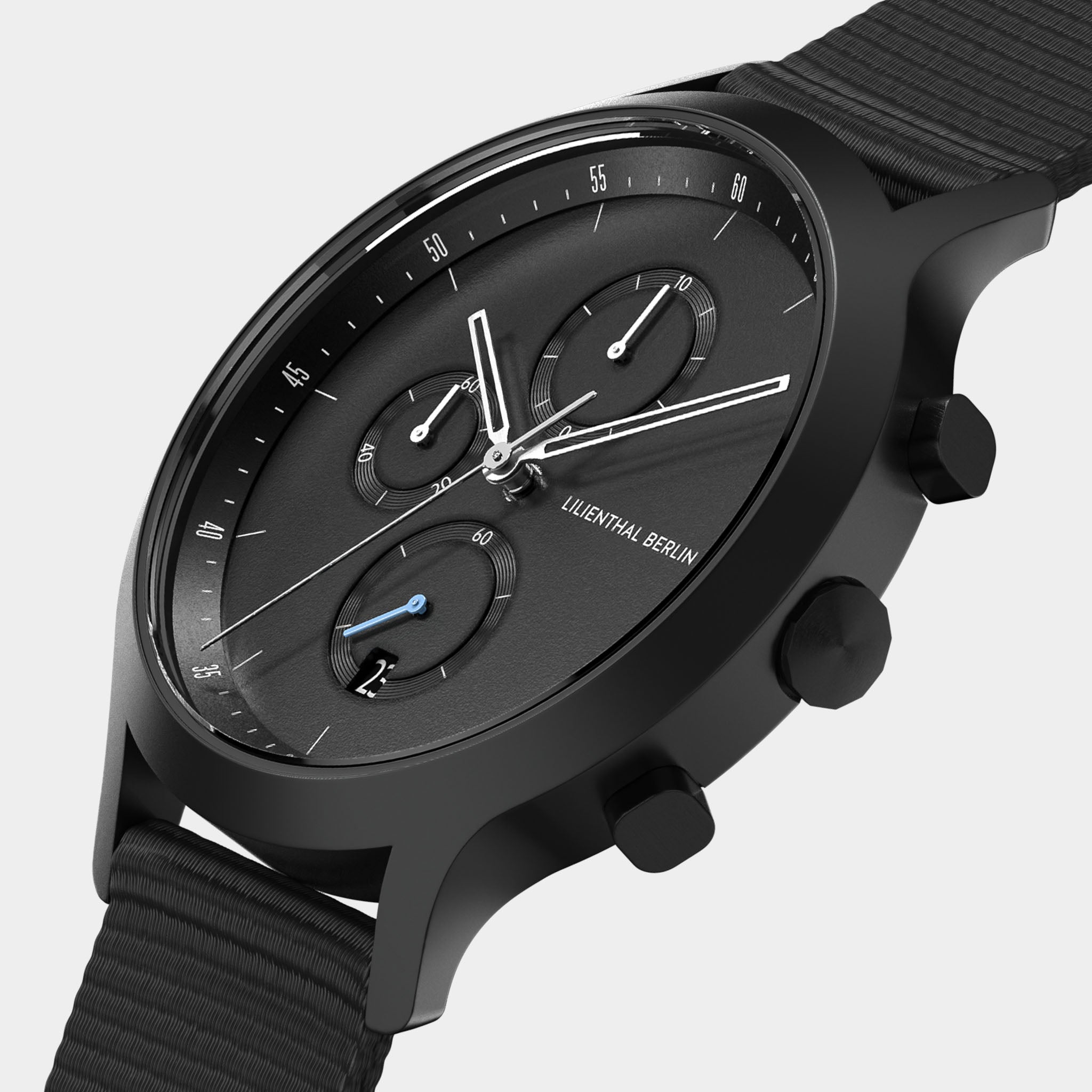 lilienthal-berlin-chronograph-all-black-2 image 2