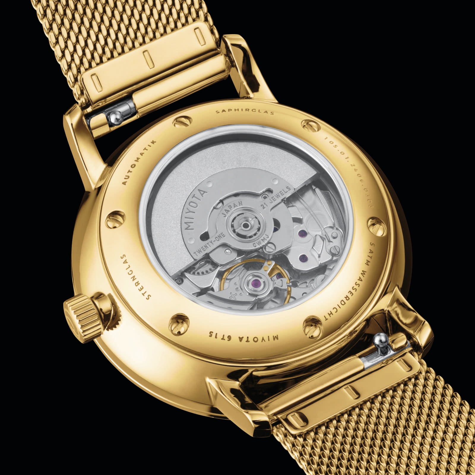 sternglas-naos-xs-automatik-gold-damenuhr-33-mm image 6