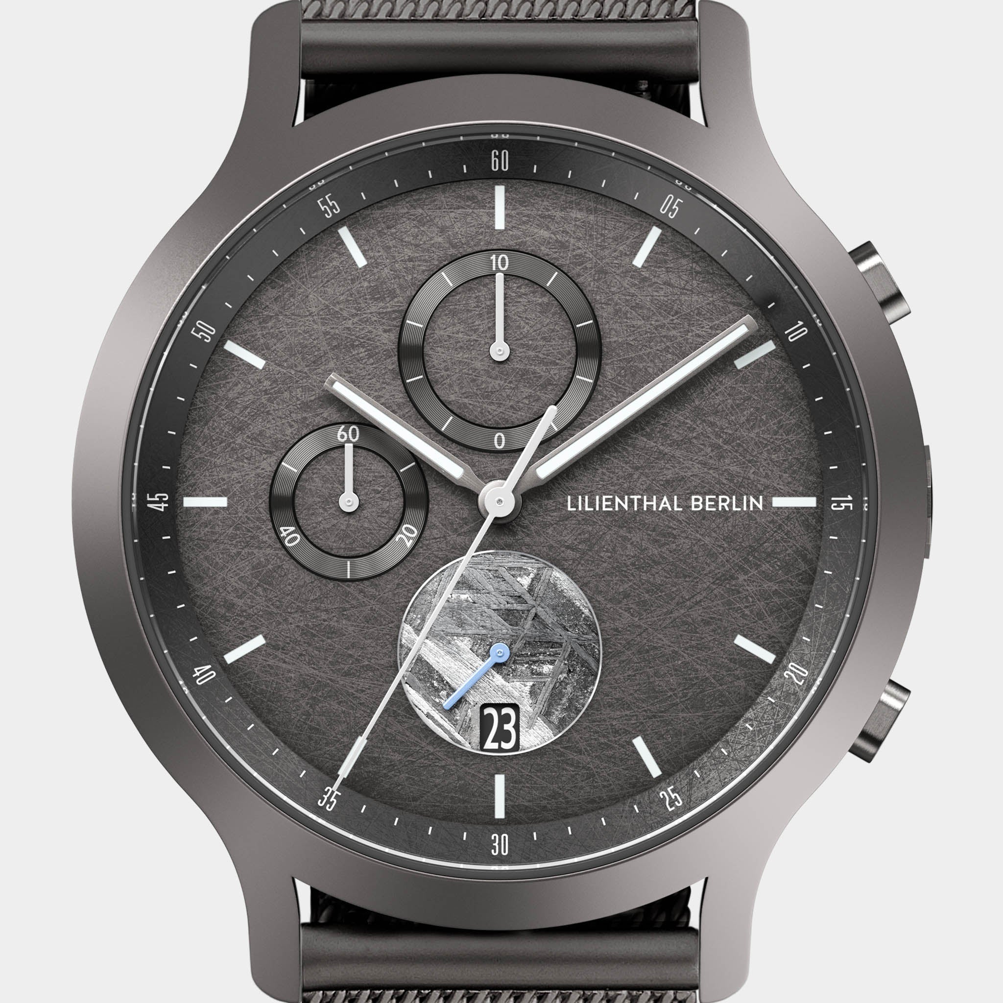 lilienthal-berlin-chronograph-meteorite-cosmic-gray-armbanduhr image 6