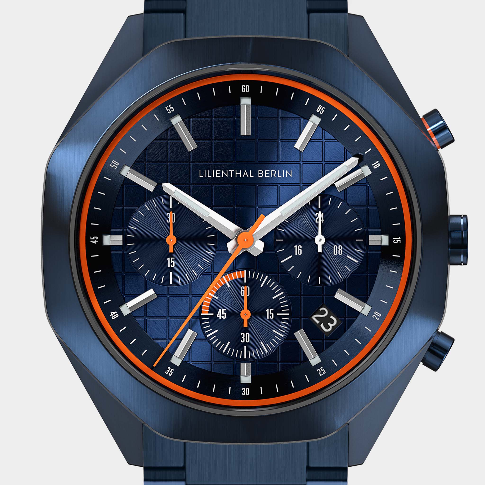 lilienthal-berlin-octachrono-chronograph-blue-orange image 7
