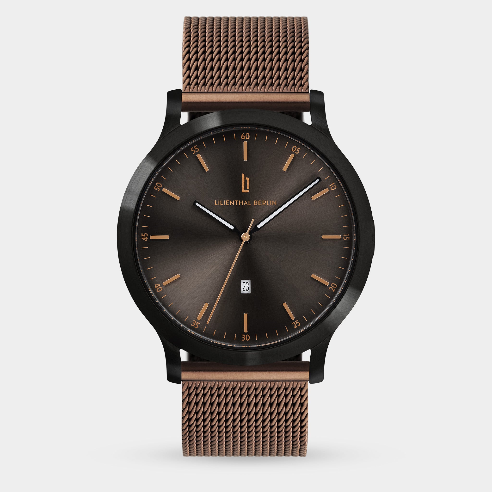 lilienthal-berlin-huxley-armbanduhr-black-bronze-40-mm image 1