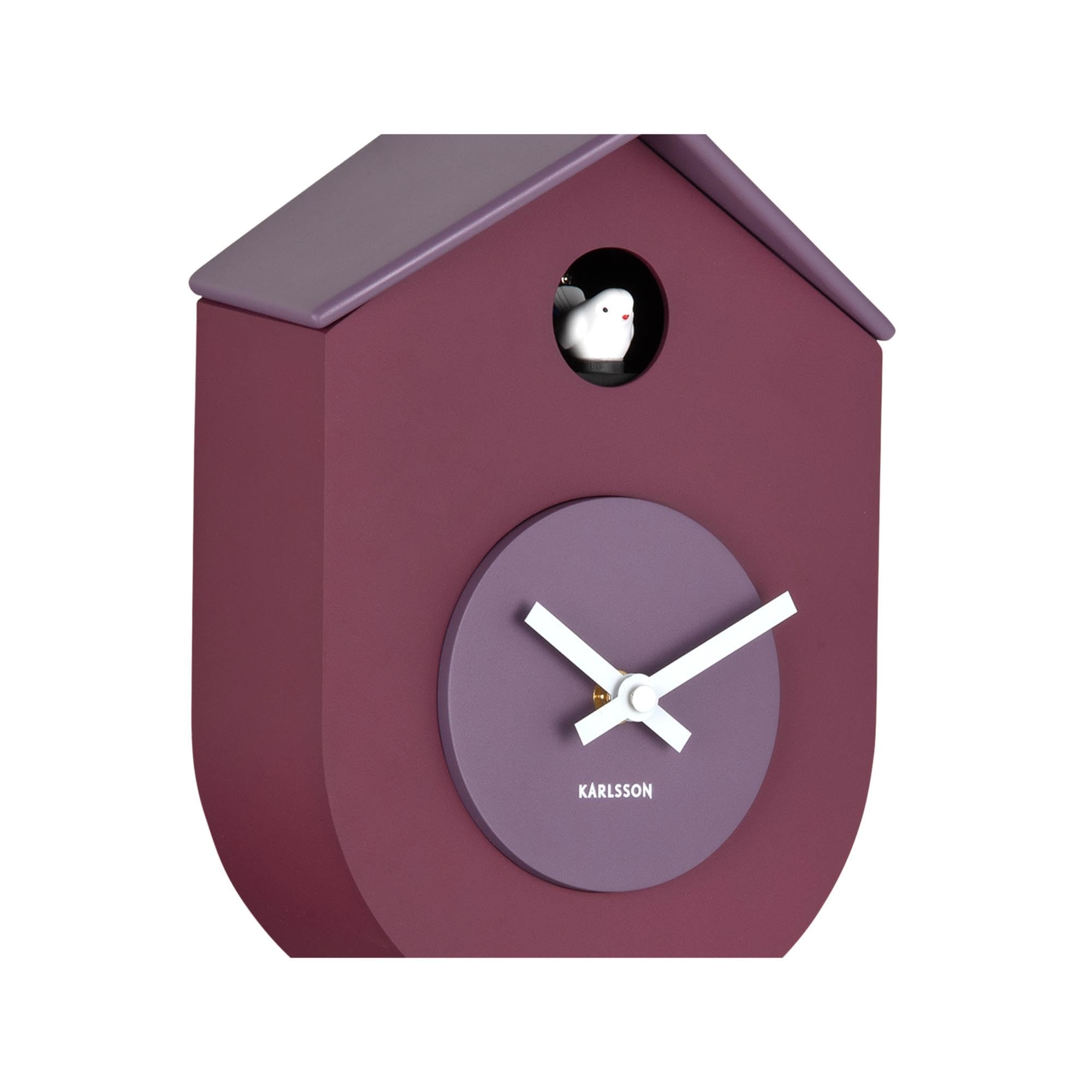 karlsson-grato-cuckoo-wanduhr-dunkelviolett-9-2-x-17-5-x-33-2-cm image 3