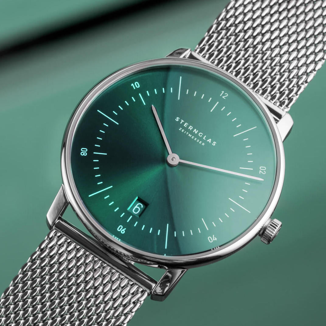 sterngas-naos-gr-n-unisex-uhr-38-mm-edelstahl image 6