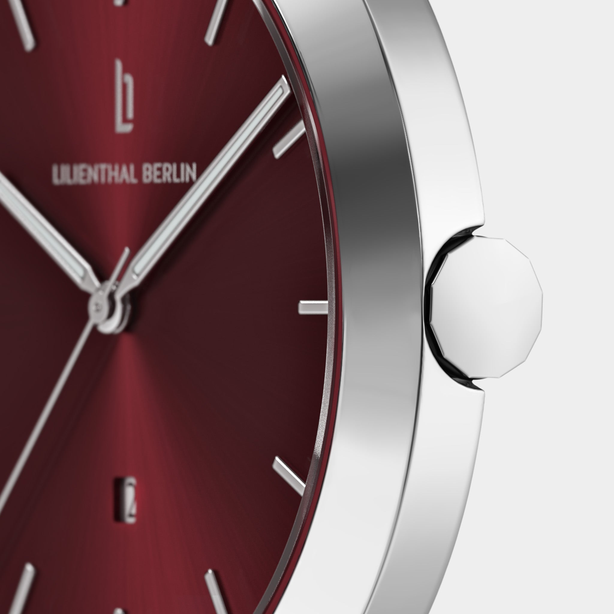 lilienthal-berlin-huxley-armbanduhr-silver-bordeaux-40-mm image 5