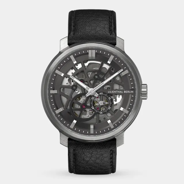 lilienthal-berlin-neolux-skeleton-automatikuhr-silver-grey-42-mm image 1