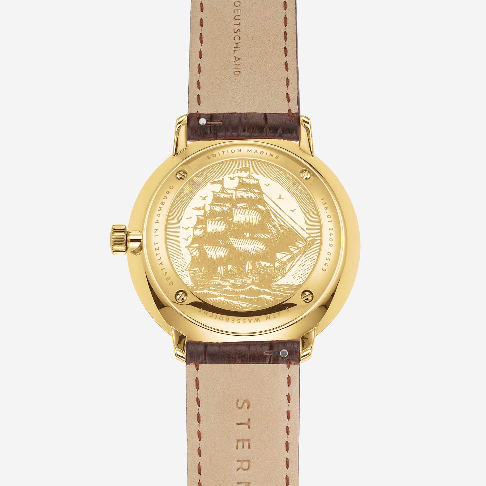 sternglas-hamburg-automatik-edition-marine-42-mm-gold-blau image 7