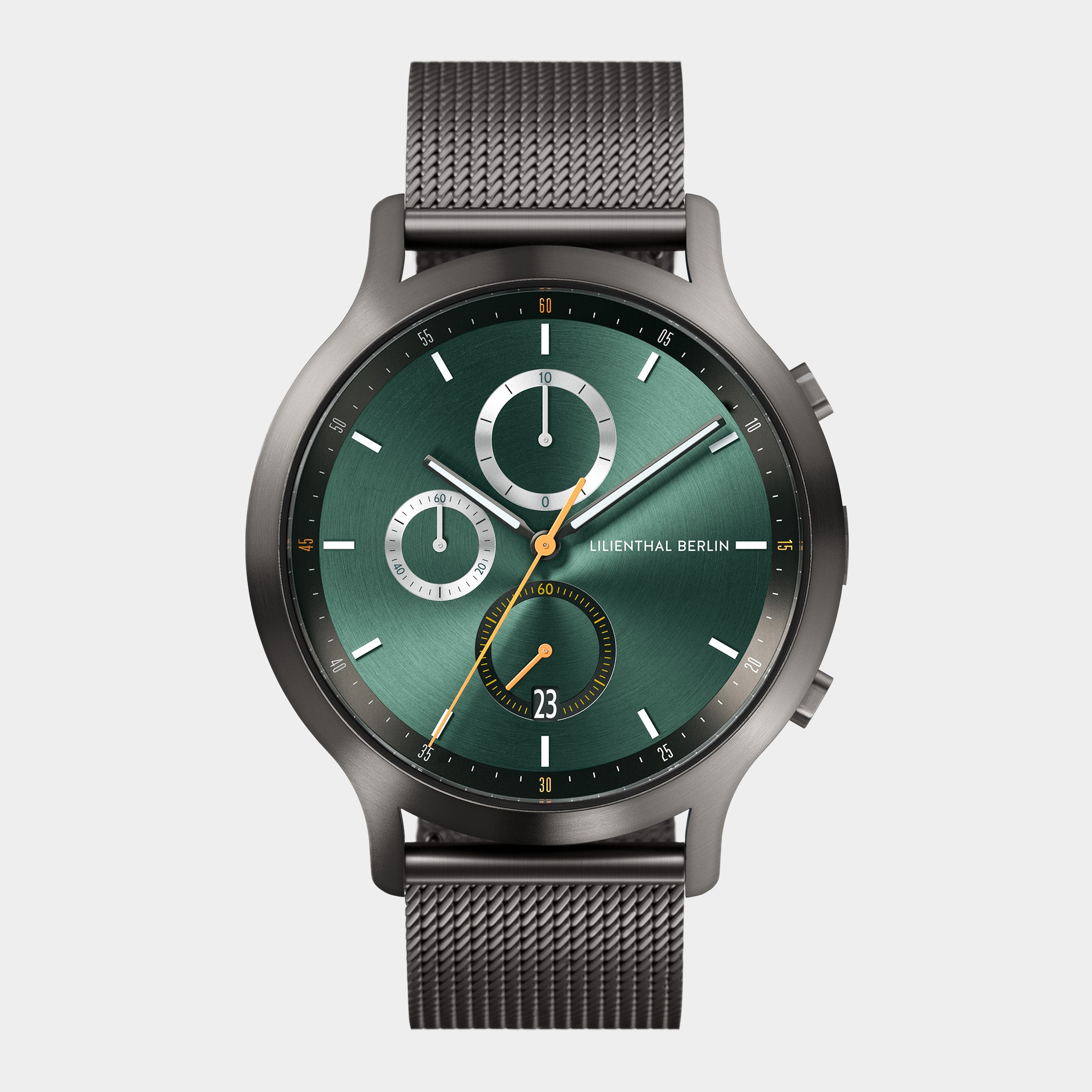 lilienthal-berlin-chronograph-getaway-green-armbanduhr image 1