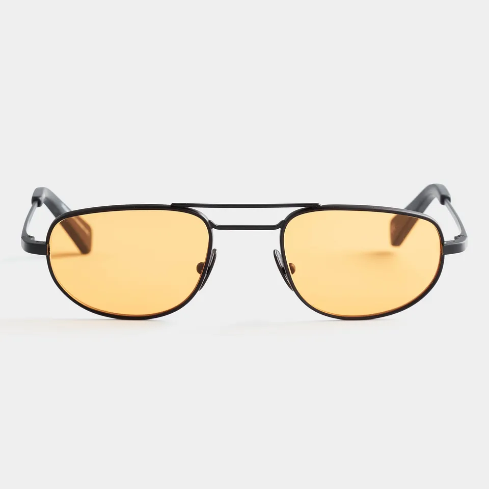 lilienthal-berlin-neo-wave-sonnenbrille-black-anthracite-orange-limited-edition image 1