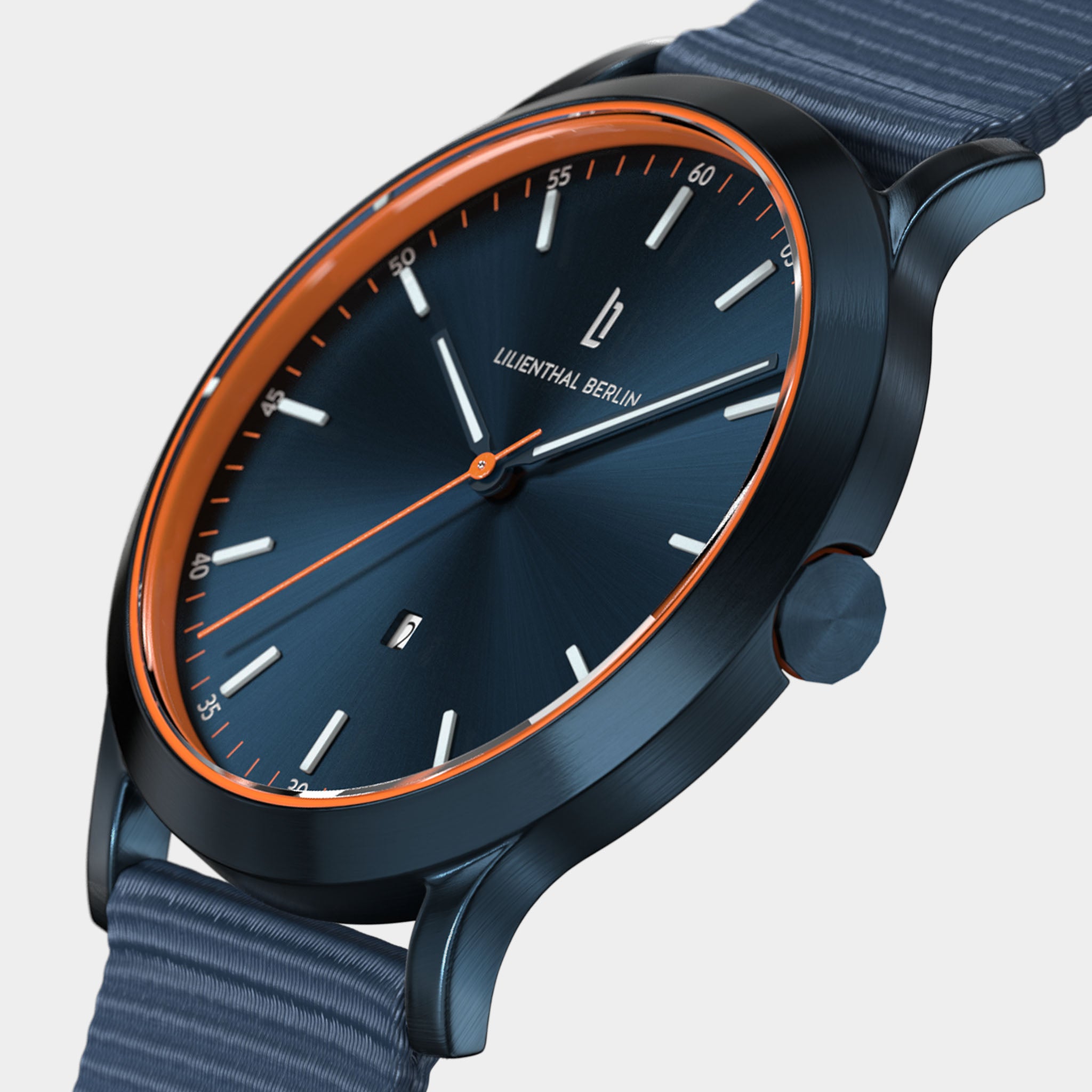 lilienthal-berlin-huxley-blue-orange-armbanduhr-40-mm image 2