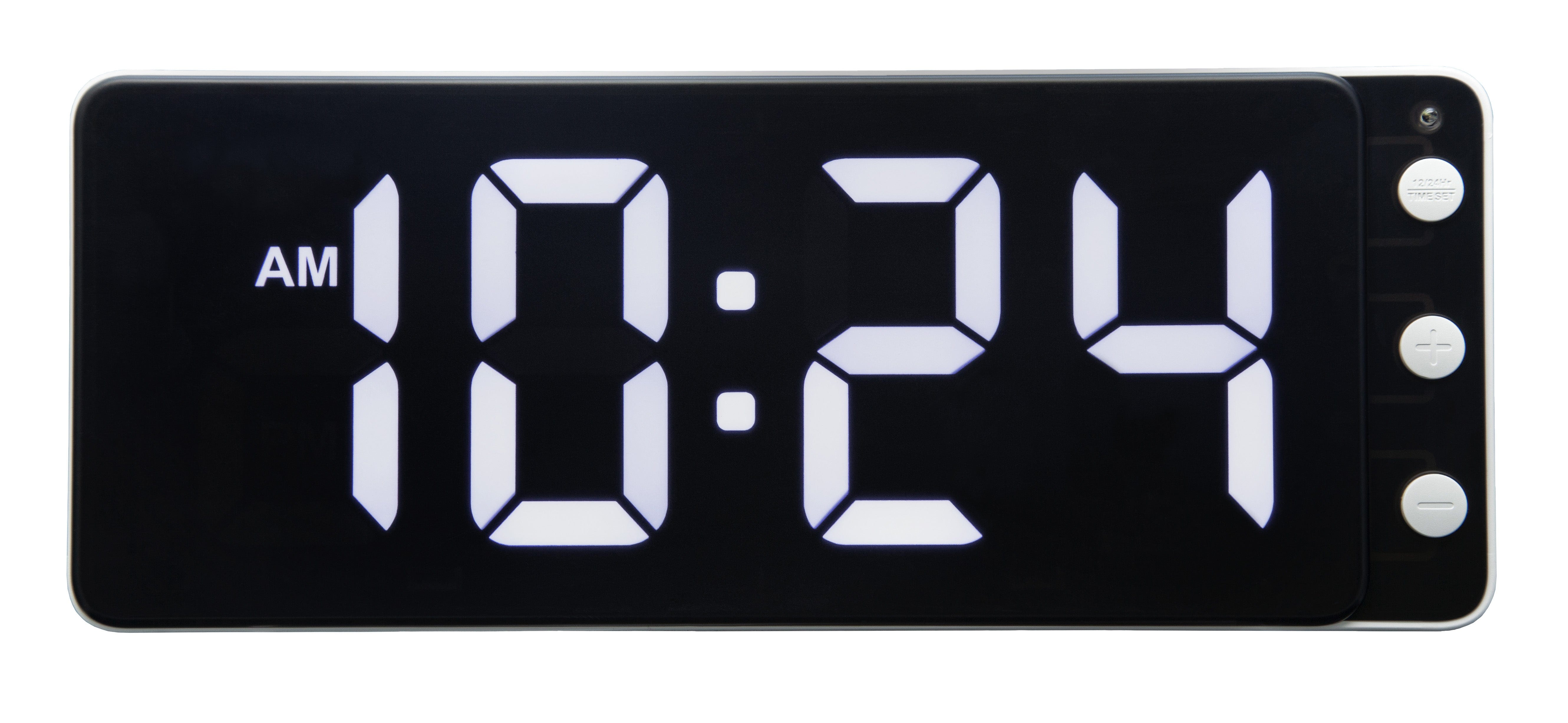 nextime-digital-clock-led-tisch-und-wanduhr-27-2x10-8x3-cm-abs-wei image 1