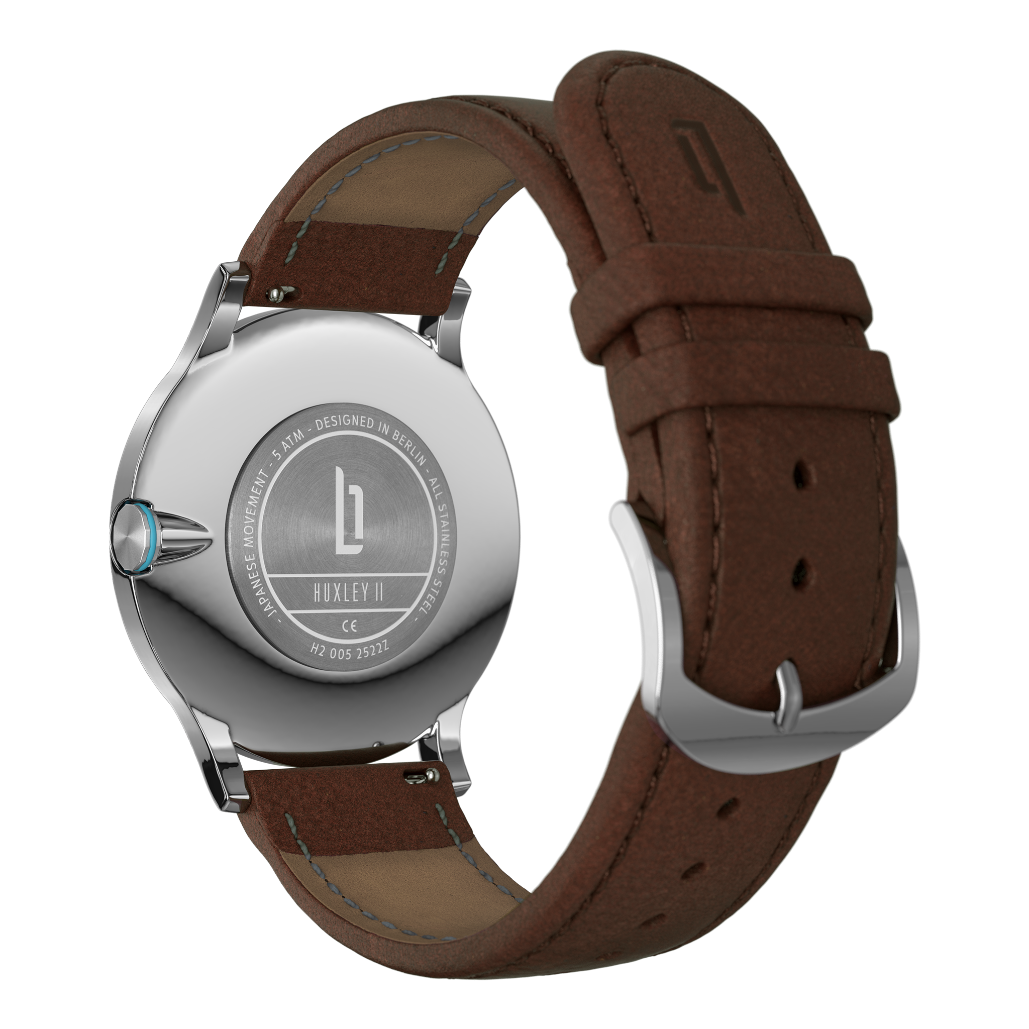 lilienthal-berlin-huxley-ii-azure-blue-40-mm-armbanduhr image 8