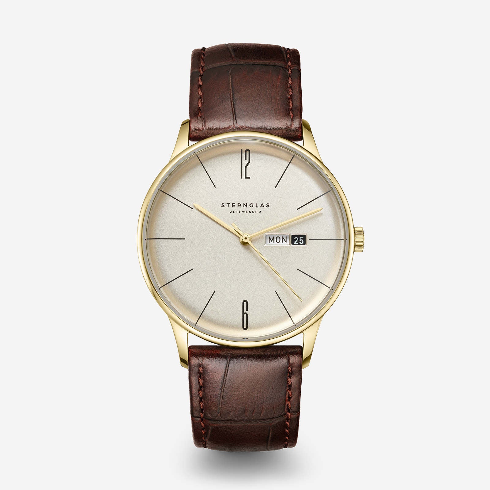 sternglas-berlin-unisex-armbanduhr-38-mm-sepia-gold image 1