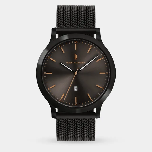 lilienthal-berlin-huxley-black-bronze-armbanduhr-40-mm image 1