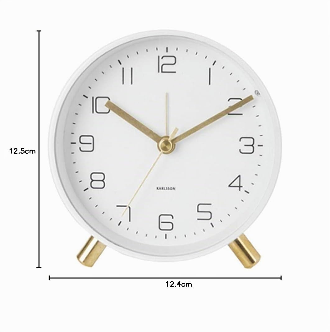 karlsson-lofty-wecker-wei-matt-11-cm-analog-mit-schlummerfunktion image 4