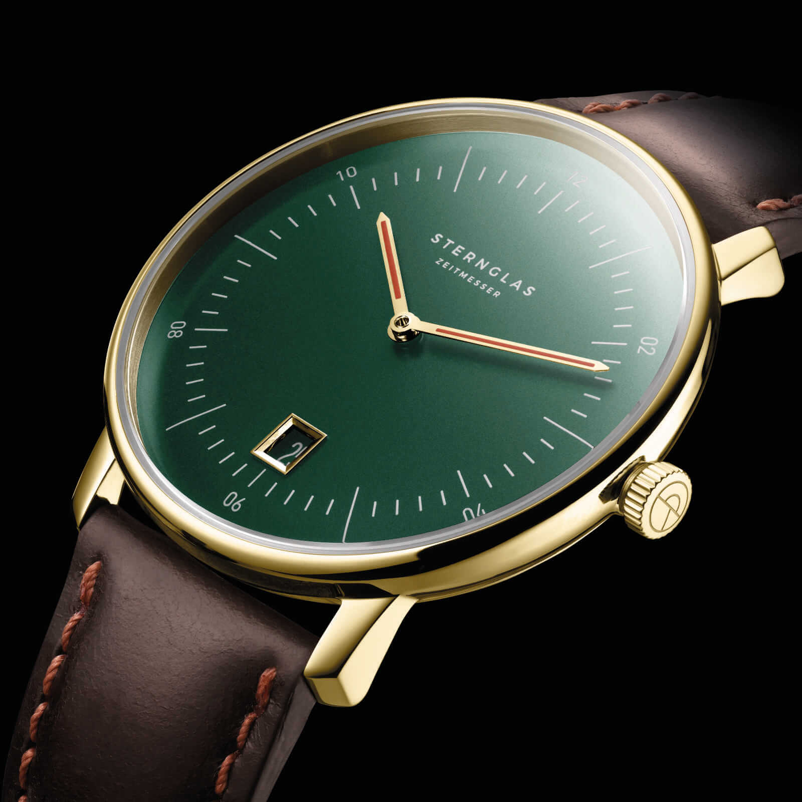 sterngas-naos-edition-cambridge-herrenuhr-gold-38-mm-leder image 6