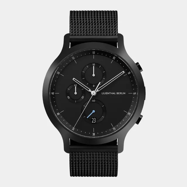 lilienthal-berlin-chronograph-all-black image 1