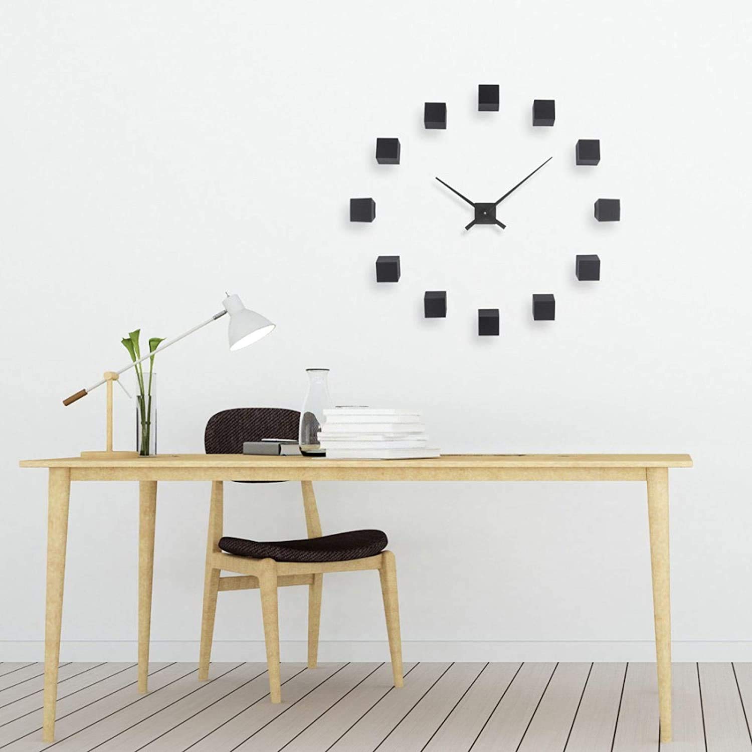 karlsson-diy-cubic-wanduhr-ka5698mc-mehrfarbig-kunststoff image 8