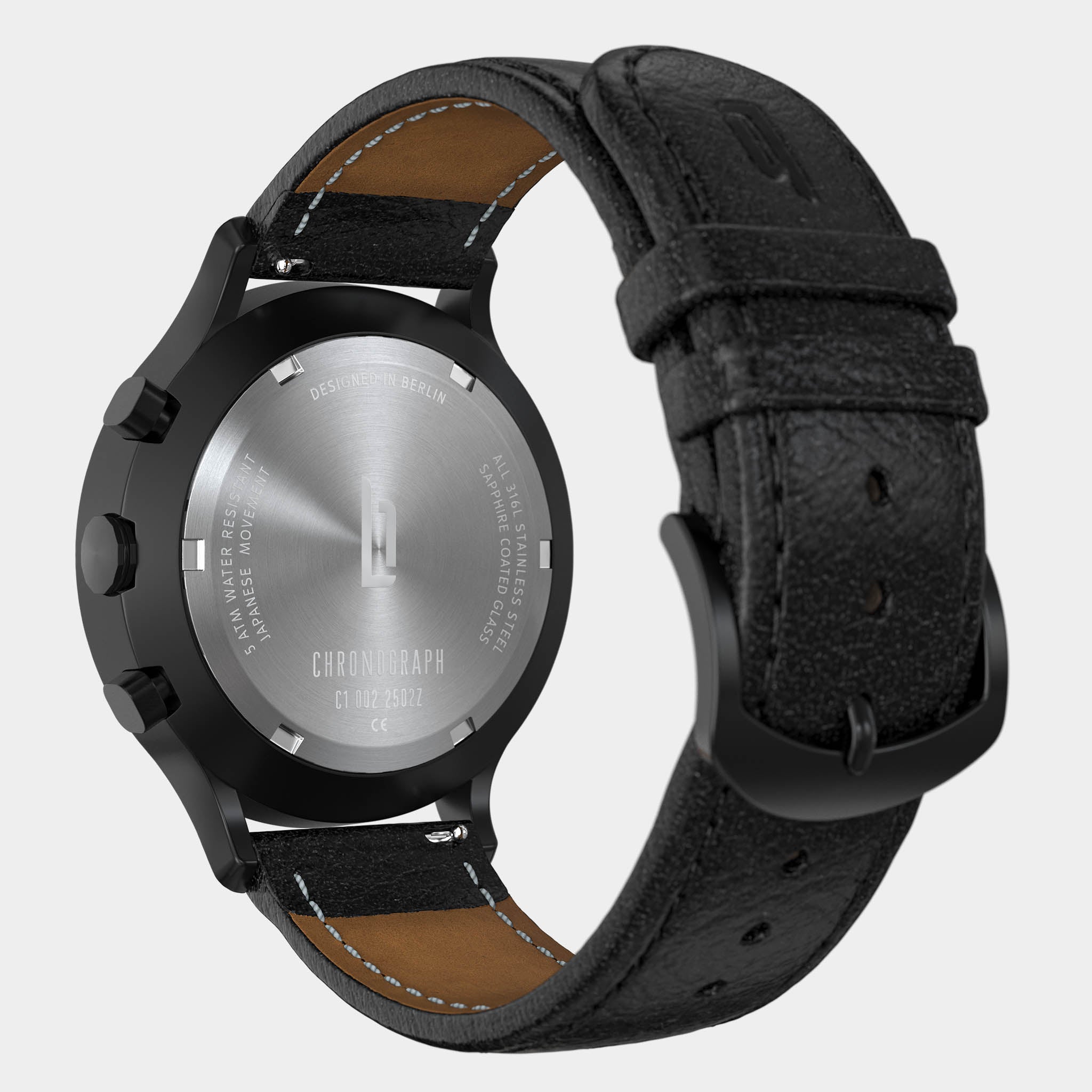 lilienthal-berlin-chronograph-all-black-chronograph image 7