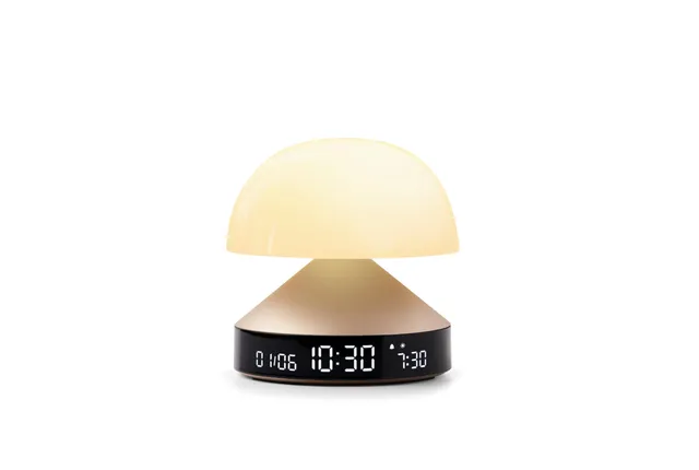 lexon-mina-sunrise-sonnenaufgangswecker-weiches-gold image 1