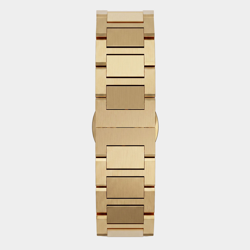 lilienthal-berlin-edelstahl-armband-gold-brushed-wechselband image 1