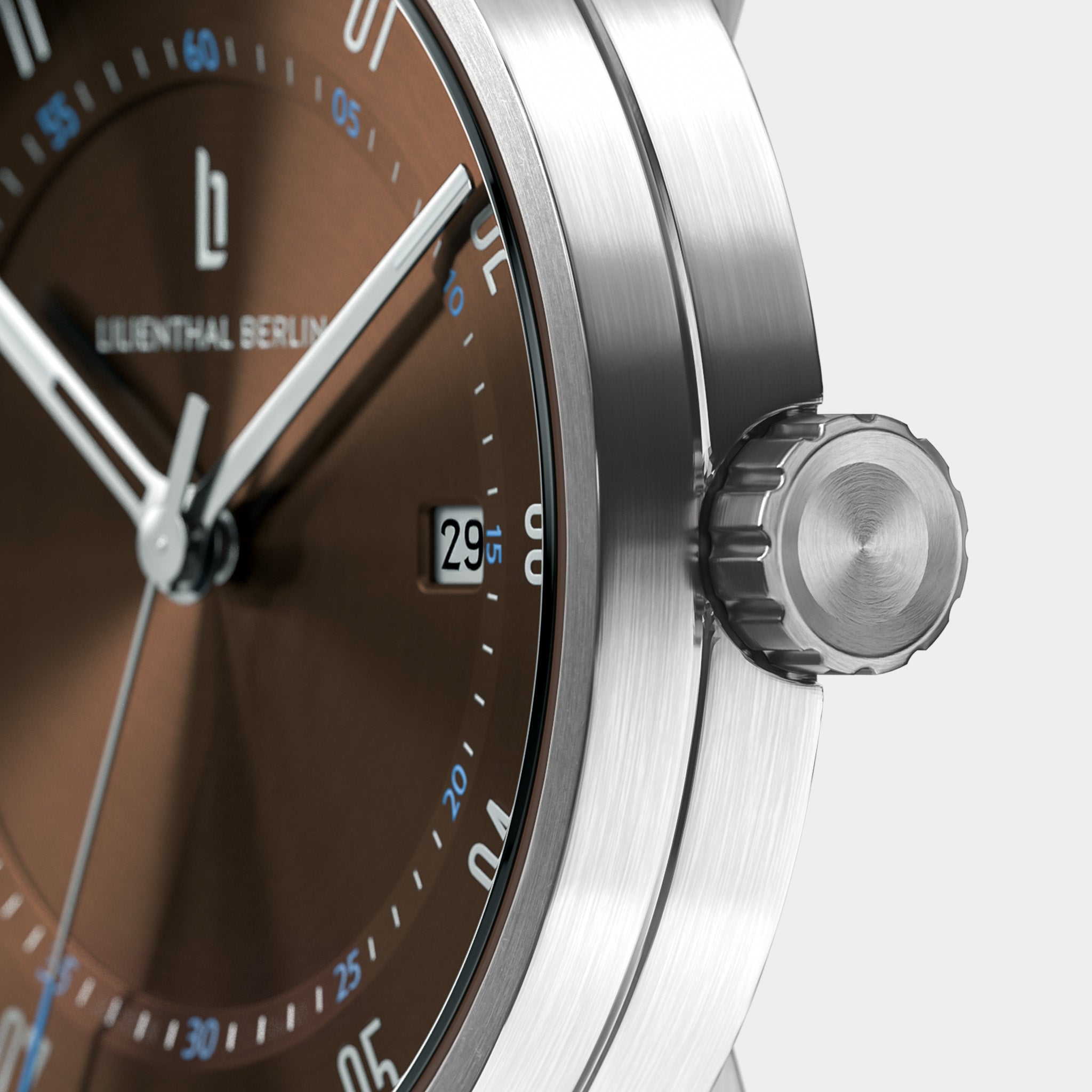 lilienthal-berlin-neolux-automatik-armbanduhr-silver-brown-42-mm image 5