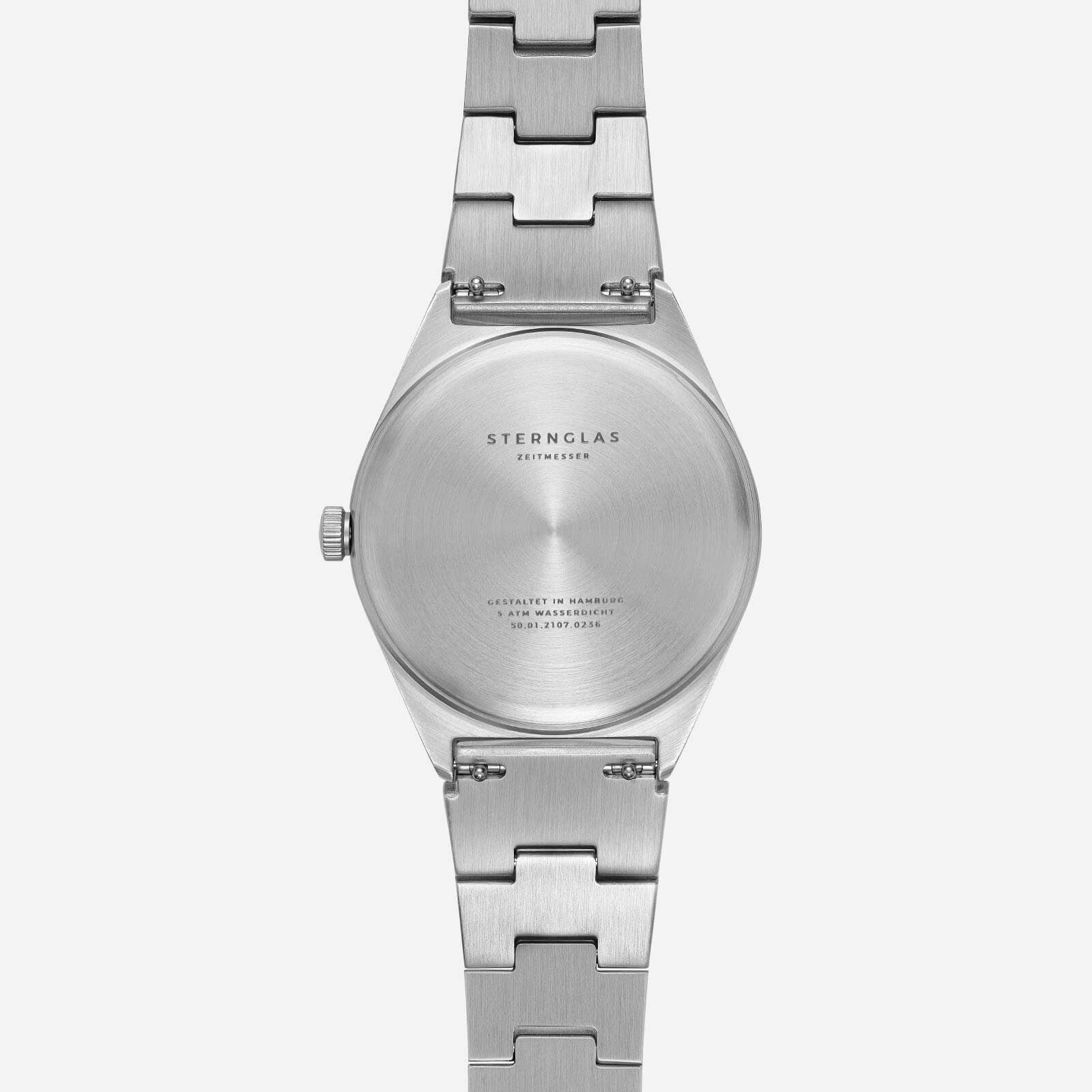 sternglas-liah-damenuhr-33mm-silber-edelstahl-gliederarmband image 7