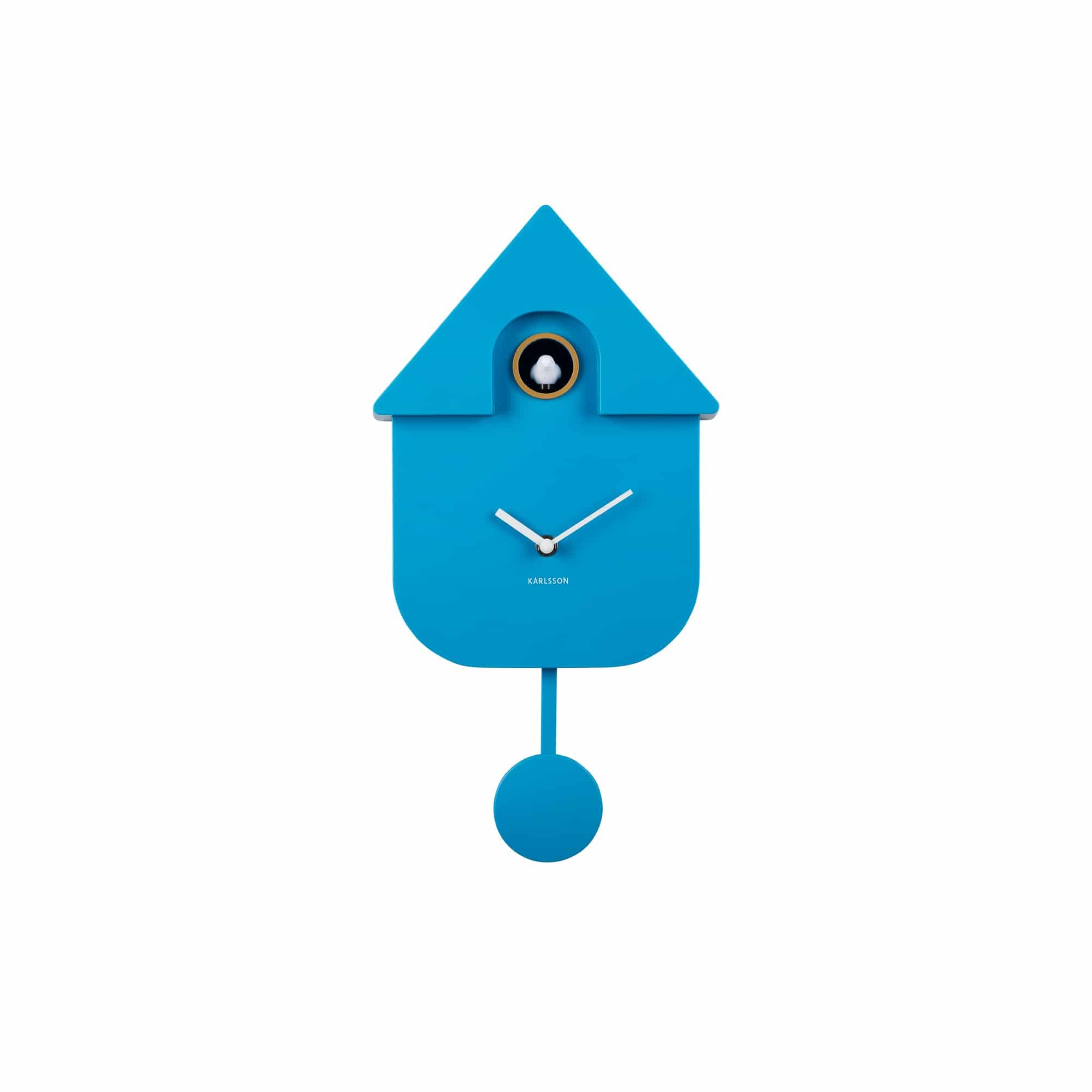 karlsson-modern-cuckoo-kuckucksuhr-blau-21-5-x-8-5-x-41-cm-thermoplast image 4