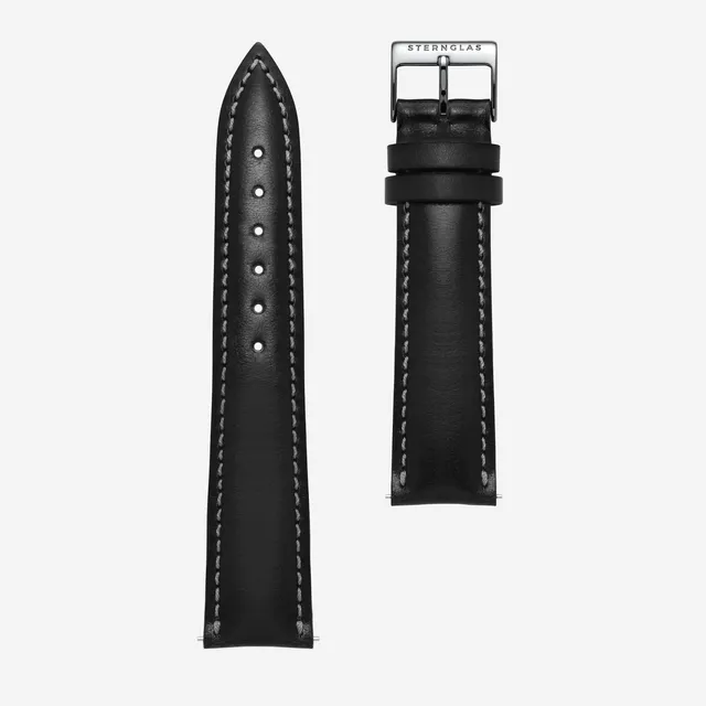 sternglas-bridle-lederarmband-20-mm-schwarz image 1