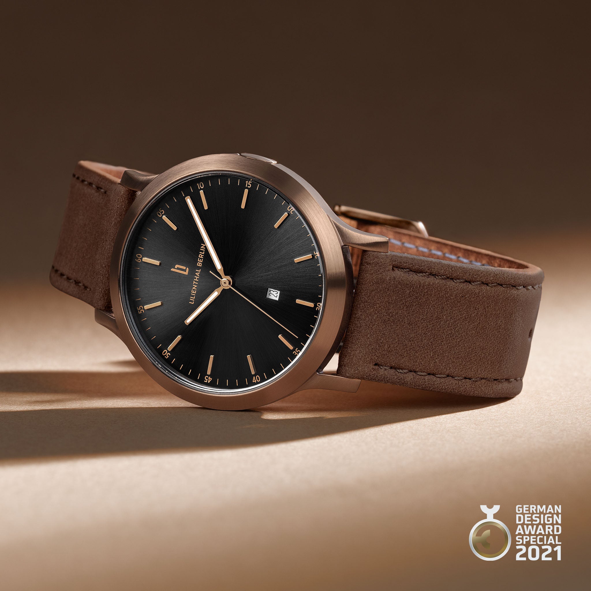 lilienthal-berlin-huxley-uhr-bronze-black-40-mm image 3