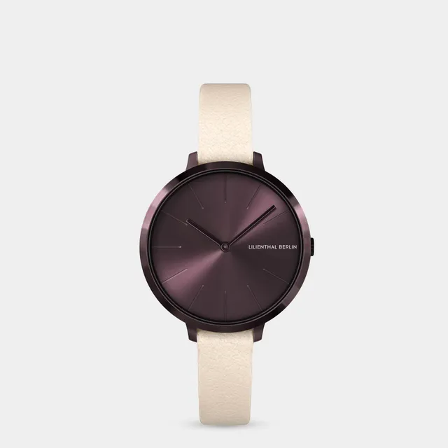 lilienthal-berlin-rosalux-uhr-burgundy-kiss-30-mm image 1