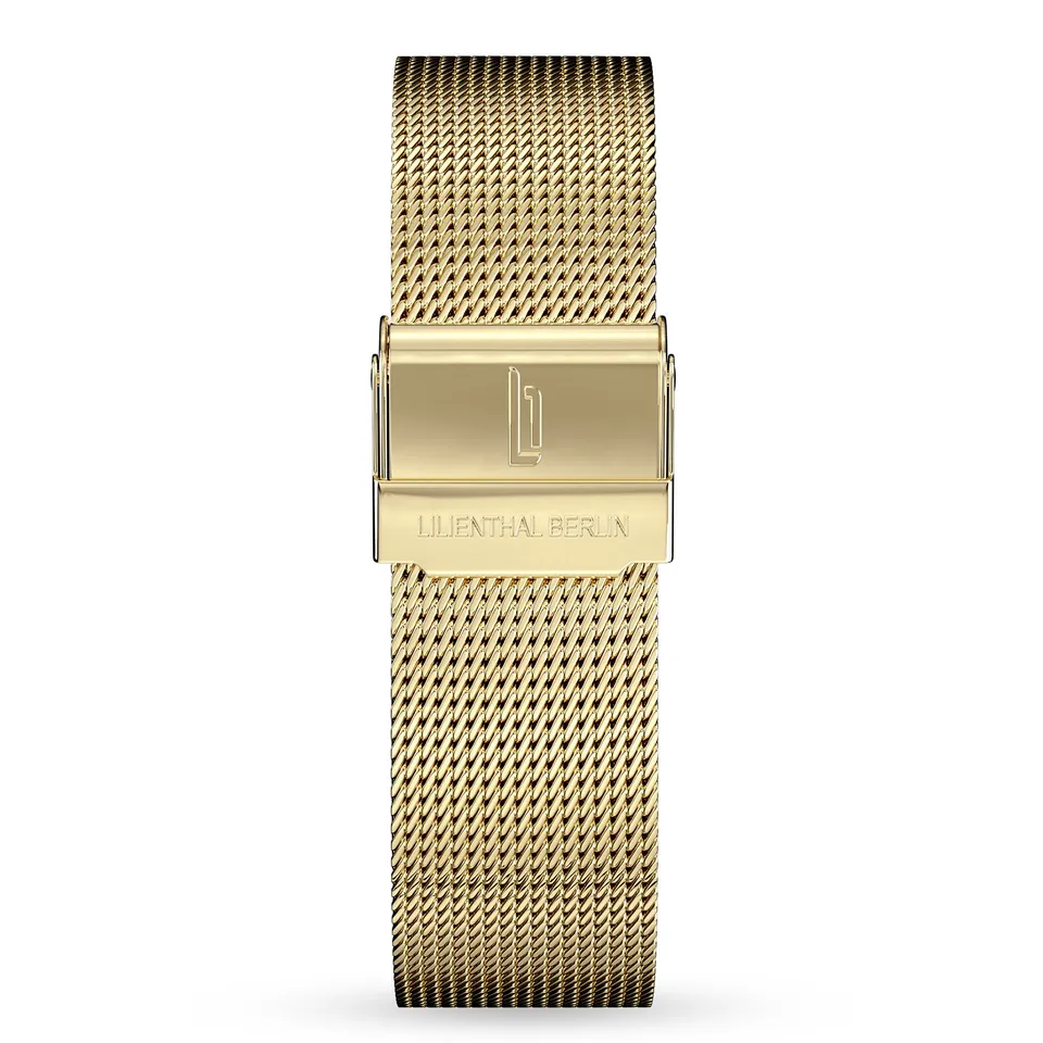 lilienthal-berlin-mesh-armband-gold-polished image 1