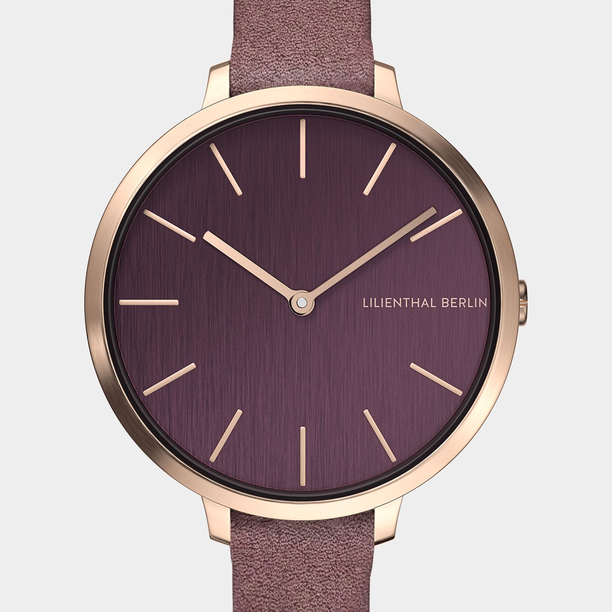lilienthal-berlin-rosalux-damenuhr-rosegold-burgundy-30-mm image 6