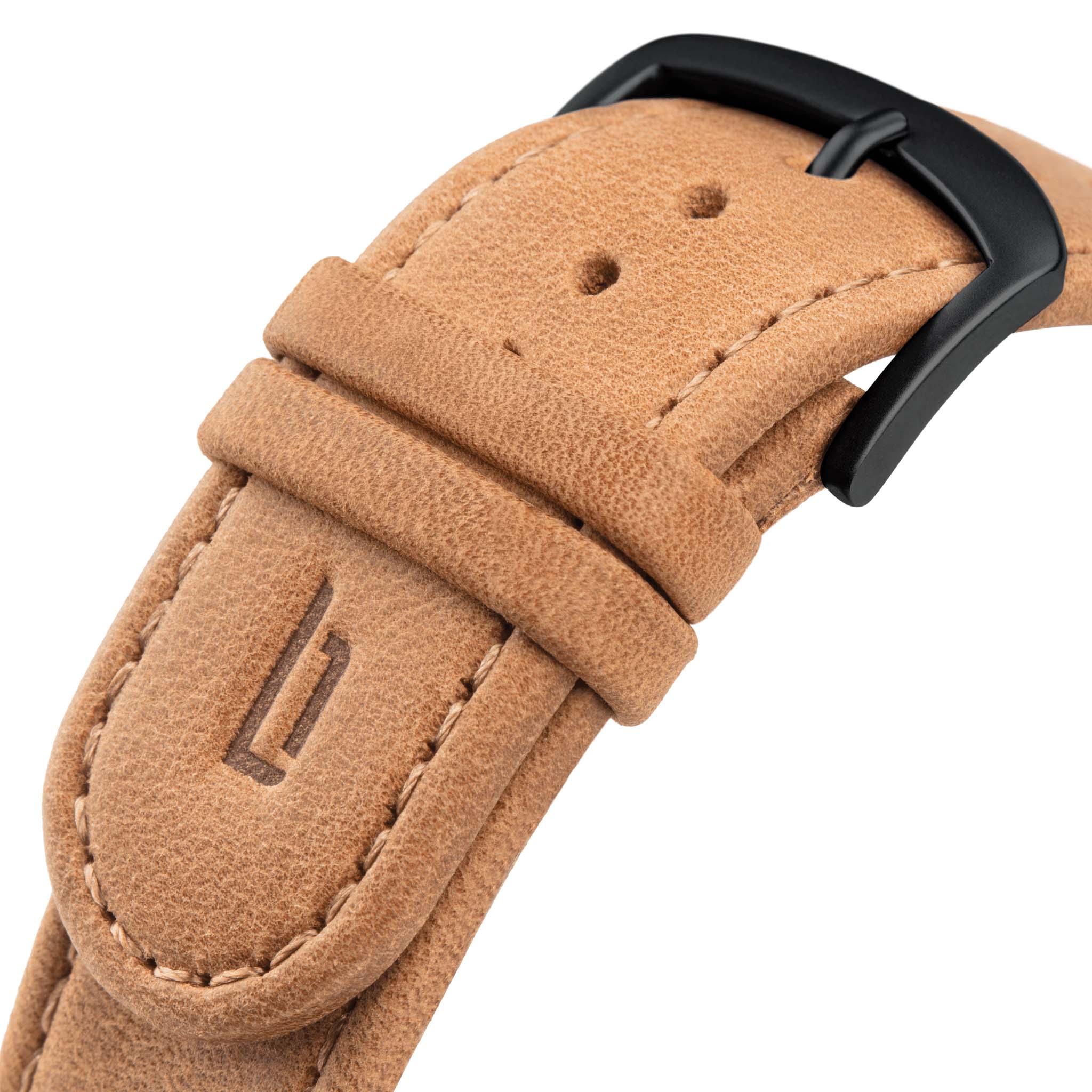 lilienthal-berlin-lederarmband-light-brown-wechselarmband-2 image 2