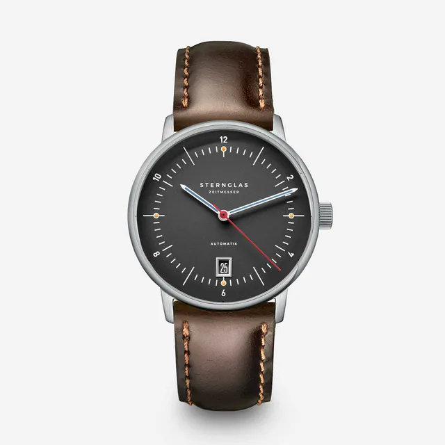 sternglas-naos-pro-automatik-uhr-38-mm-anthrazit-silber image 1