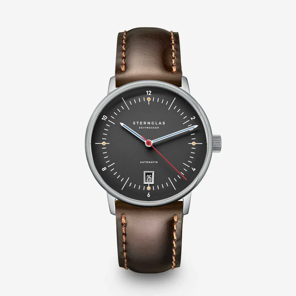 sternglas-naos-pro-automatik-uhr-38-mm-anthrazit-silber image 1