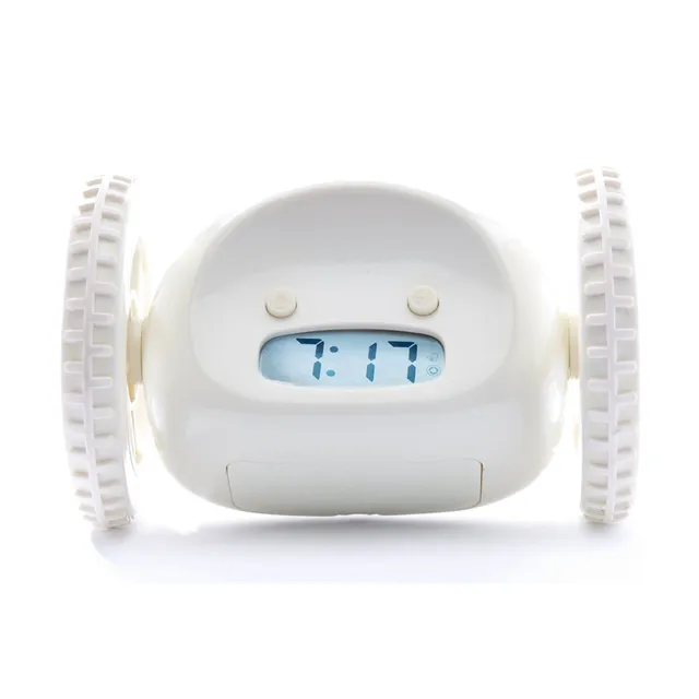 nextime-clocky-wecker-auf-r-dern-wei-laut image 1